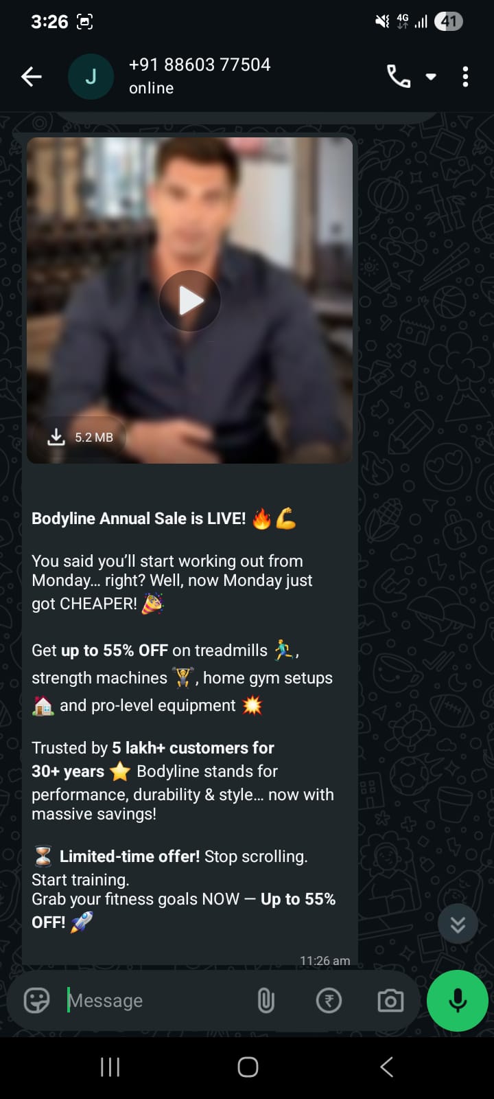 WhatsApp Campaign Example 2